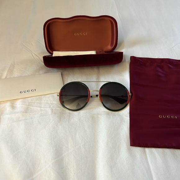 GUCCI - Round Sunglasses GS0061S - Picture 3 of 8